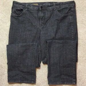 Women’s Plus black denim jeans